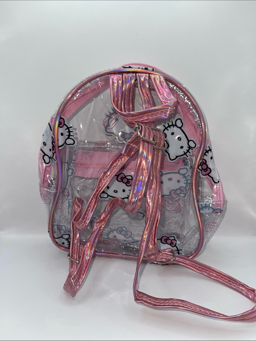 Hello Kitty Clear Mini Backpack - Picture 2 of 2